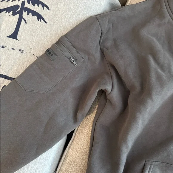 Comfort Airplane Mode Travel Sweatpants and Hoodie in Steel Grey - Picture 4 of 10